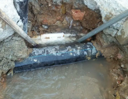 湄潭测漏水之水管漏水